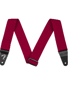 Genuine Fender Supersoft 2" Wide Guitar Strap - Maroon - 099-0642-088