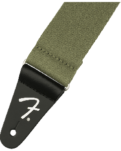 Genuine Fender Supersoft 2" Wide Guitar Strap - Olive - 099-0642-098