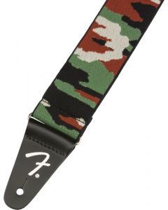 Genuine Fender WeighLess 2" Wide Camo Series Guitar Strap 099-0685-100