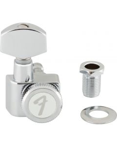 Genuine Fender ALL SHORT POST/Locking/2-pin/F-Logo/Chrome Strat/Tele Tuners