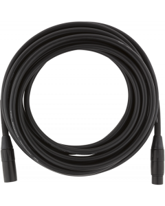 Fender Professional Series Microphone/Mic XLR Cable, Black, 25' ft