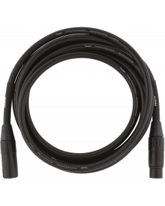 Fender Professional Series Microphone/Mic XLR Cable, Black, 10' ft