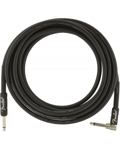Fender Professional Guitar/Instrument Cable, Straight-Right Angle, 15' ft