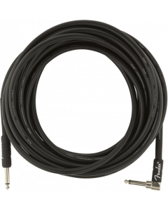 Fender Professional Guitar/Instrument Cable, Straight-Right Angle, 25' ft