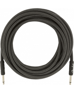 Genuine Fender Professional Series Guitar/Instrument Cable, GRAY TWEED - 25' ft