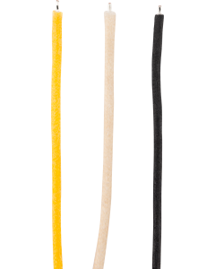 Genuine Fender Pure Vintage Cloth Wire, 22 AWG, Black, White, Yellow, 10'