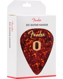 Genuine Fender 351 Guitar Pick Wall-Mount Hanger, Tortoiseshell Mahogany