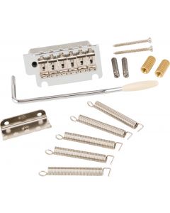 Genuine Fender Deluxe Series 2-Point Strat Tremolo Bridge, Chrome - 099-2079-000