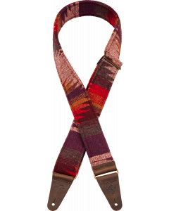 Genuine Fender 2" Wide Zion Guitar Strap, Purple Aztec 099-2132-548