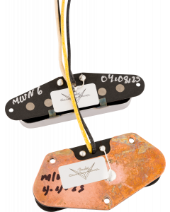 Genuine Fender Custom Shop '55/'56 Whiteguard Telecaster Pickups Set/Tele