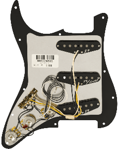 FENDER Pre-Wired Pure Vintage '59 Loaded Strat w/RWRP Middle, Black, 11-Hole