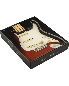 FENDER Pre-Wired Pure Vintage '65 Loaded Strat w/RWRP Middle, Parchment, 11-Hole