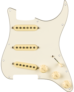 Fender Eric Johnson Pre-Wired Stratocaster Loaded Pickguard, Parchment,11-Hole