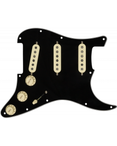 Genuine FENDER Pre-Wired CUSTOM SHOP '69 Loaded Strat 11-Hole BLACK Pickguard