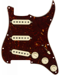 Genuine FENDER Pre-Wired TEX-MEX Loaded Strat 11-Hole TORTOISE SHELL Pickguard