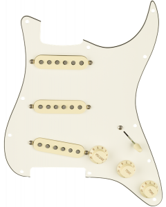 Genuine FENDER Pre-Wired TEX-MEX Loaded Strat 11-Hole Parchment Pickguard
