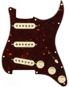 Genuine FENDER Pre-Wired VINTAGE NOISELESS Loaded Strat 11-Hole Shell Pickguard