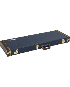 Fender Classic Series Hardshell Case Strat/Tele, Navy Blue Guitar Case