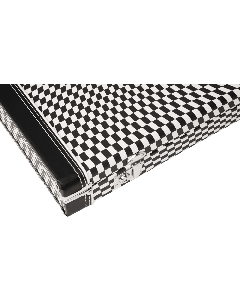 Fender Classic Series Case, Strat/Tele, Wavy Checkerboard Guitar Case