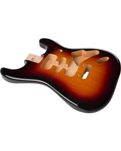 Genuine Fender Deluxe Series Stratocaster HSH Body Modern Bridge 3-TONE SUNBURST