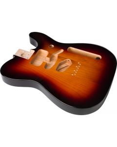 Genuine Fender Deluxe Series Telecaster SSH Body Modern Bridge, 3-TONE SUNBURST