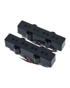 DiMarzio DP123 Model J/Jazz Bass Neck and Bridge Pickups Set - BLACK