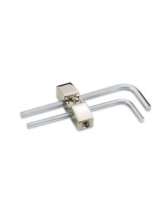 Schaller Germany Guitar Allen/Hex Key Wrench Holder with Wrenches, NICKEL