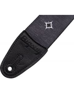 Bigsby Star Graphic Adjustable Guitar Strap, Black, 2" 180-2726-001