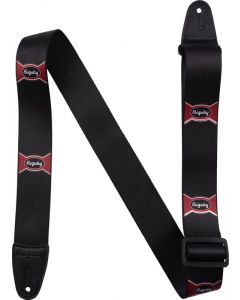 Bigsby Bow Tie Graphic Adjustable Guitar Strap, Black 180-2726-002