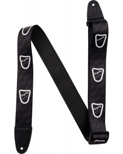 Bigsby Patent Pending Adjustable Guitar Strap, Black, 2" 180-2726-006