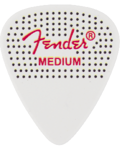 Genuine Fender 351 Dotted Celluloid Guitar Picks, 12-Pack, MEDIUM, 198-0200-300