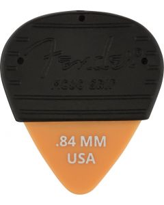 Fender MOJO GRIP Guitar Picks, Dura-Tone Delrin .84, 3-Pack, BUTTERSCOTCH BLONDE