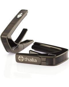 Thalia X Gibson Guitars Mother of Pearl Holly Capo, Black Chrome