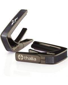 Thalia X Taylor Guitars 600 Series Wings Capo, Black Chrome