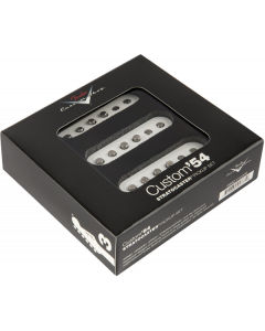 Genuine Fender Custom Shop '54 Stratocaster Strat Guitar Pickups Set - WHITE