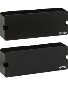 EMG DE David Ellefson Signature 5-String Soapbar Bass Guitar Pickup Set - BLACK