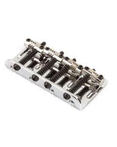 Genuine Fender American Deluxe 4-String Bass Bridge Assembly ('04-'10), Chrome