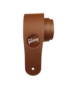 Thalia X Gibson Brown Italian Leather Guitar Strap w/ Rosewood Pearl Logo