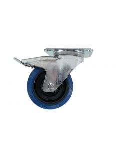 OSP ATA-BLUE-4-LOCKING Premium 4" Rubber Caster for ATA Cases and Racks