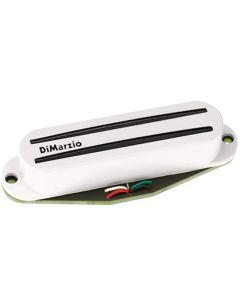DiMarzio Super Distortion S Strat Humbucker Pickup w/ White Cover, DP218W