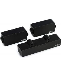 EMG PJ Active Precision/Jazz Bass Pickup Set - BLACK