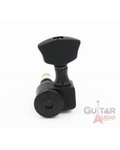 Sperzel 3x3 Trimlok 3 Per Side Locking Guitar Tuners 3+3 Tuning Pegs - BLACK