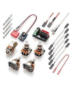 EMG DE David Ellefson Signature 5-String Soapbar Bass Guitar Pickup Set - BLACK