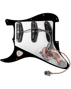 920D Fiesta Polyphonics WHITE Loaded Pickguard 7-Way/2-Toggle for Fender Strat