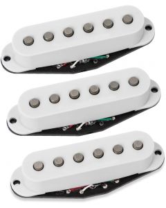 Seymour Duncan Hot Chicken Strat/Stratocaster Complete Pickup Set, WHITE