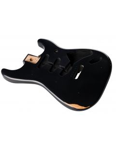 Genuine Fender ROAD WORN 50s Vintage Strat/Stratcoaster SSS Body, BLACK
