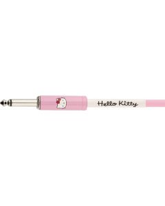 Fender X Hello Kitty Official 10' ft Instrument/Guitar Cable, Pink