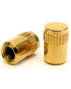 (2) Genuine Gretsch GOLD Guitar/Bass Standard Thread Vintage Switch Tips