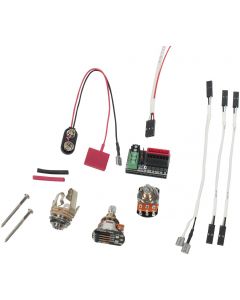 EMG 60 85 MetalWorks Active Alnico Humbucker Guitar Pickup, Brushed Chrome