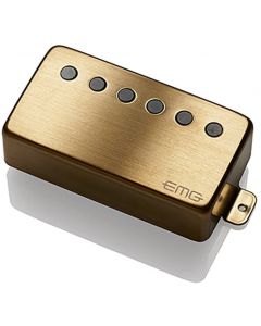EMG 66-N Active Humbucker Neck Guitar Pickup, Brushed Gold